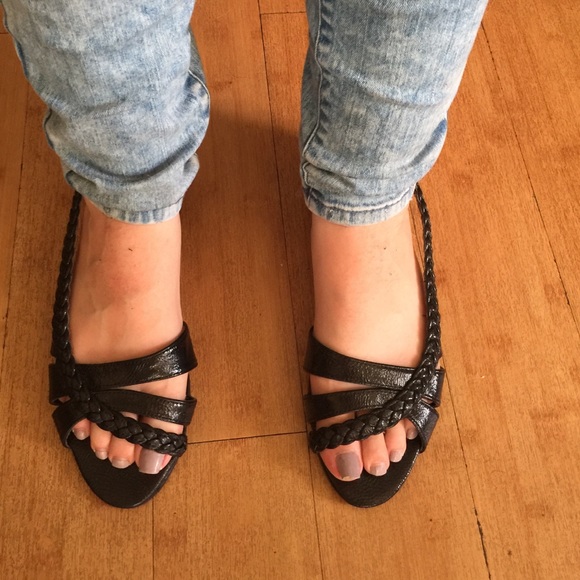 Black flats