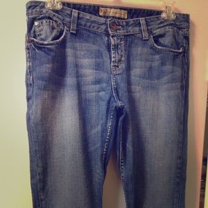 Buckle BKE Hannah Jeans 34x33.5 Light Wash