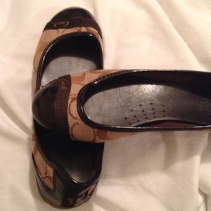 Coach used shoes