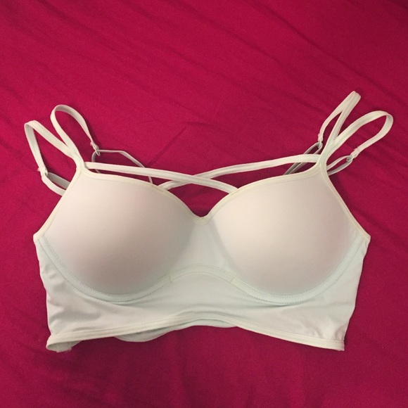 PINK Mint Strappy Bra