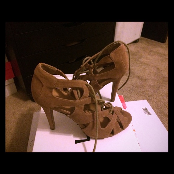 Tan Suede Bootie