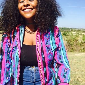 ✨Vintage Multicolored Button Down✨