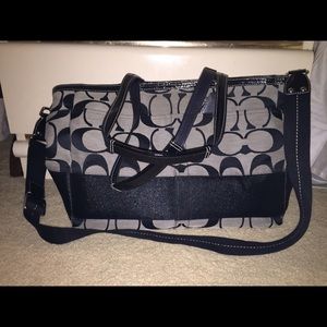 🎉SALE!🎉 Black coach diaper bag
