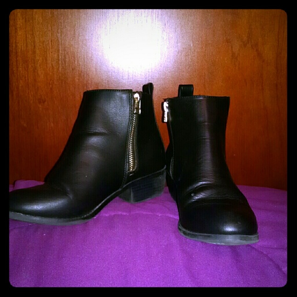Black booties