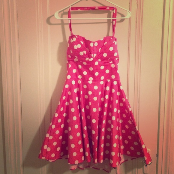 ModCloth Traveling Cake Pop Truck Dress in Pink