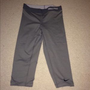 womens Nike grey leggings