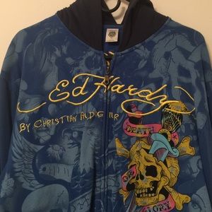 Ed Hardy hooded sweatshirt