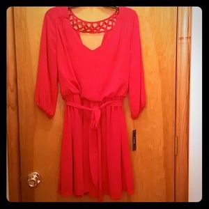A.Byer red dress Juniors
