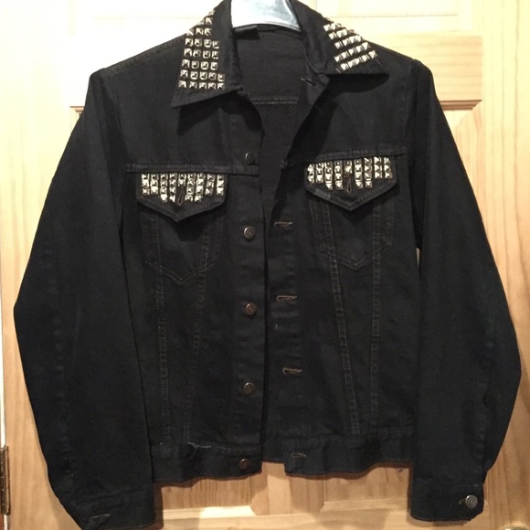 ✨Studded Denim Jacket✨