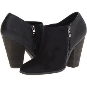 Charles David Leather and Suede Bootie