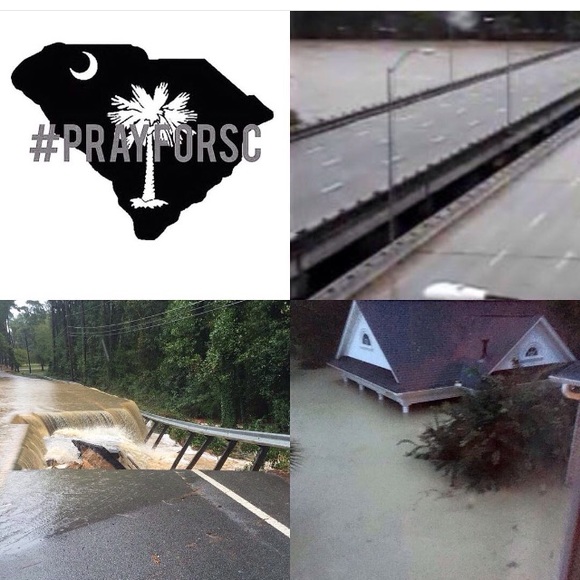 #PrayforSC Due to the 1000 year flood we've...