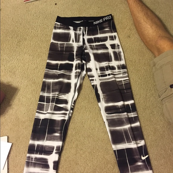 Nike pro tights. Still available.