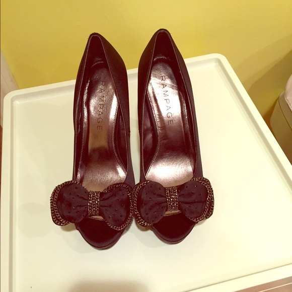 Black heels