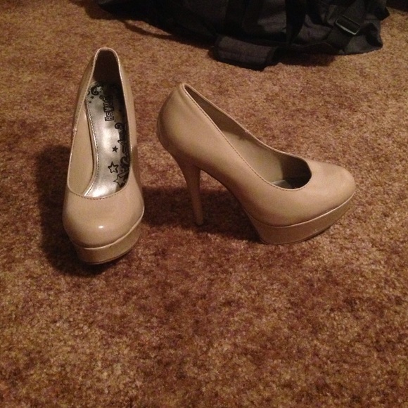 Cream colored heals