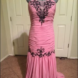 Blush formal gown