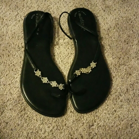 Black sandals