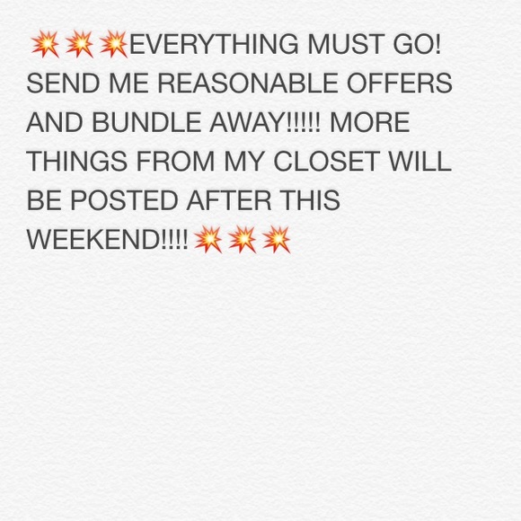 💥💥💥EVERYTHING MUST GO!!!!!!💥💥💥