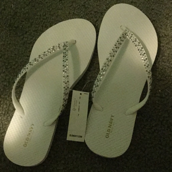 Bling flip flops