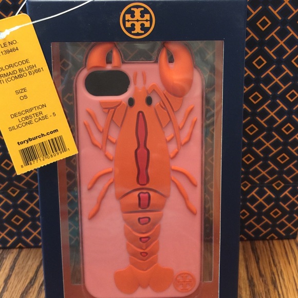 Tory Burch iPhone 5 lobster silicon mermaid blush - Picture 2 of 4