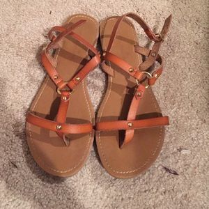Strapped sandals