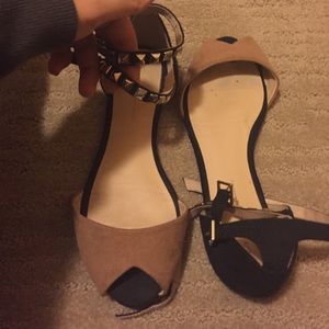 Studded multi color flats