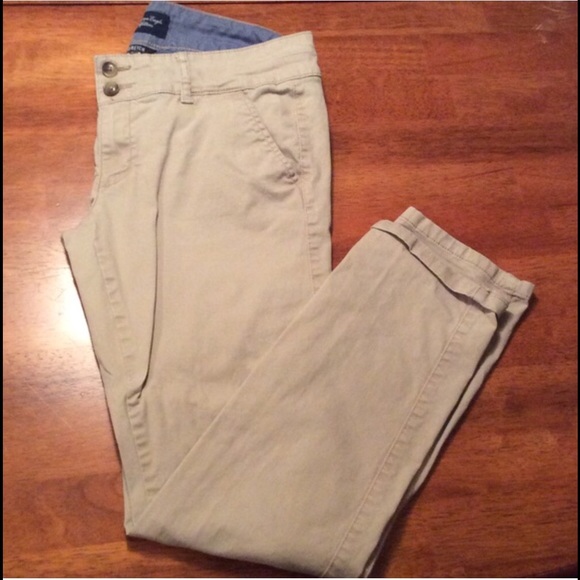 Khaki work pants