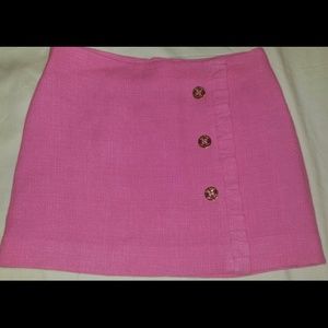 NWOT Lilly Pulitzer linen blend skirt Channel like