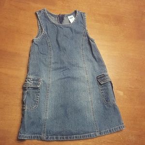 Denim girls 2T dress.
