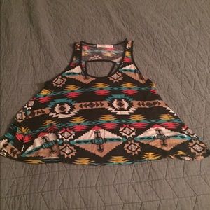 Aztec tank top.