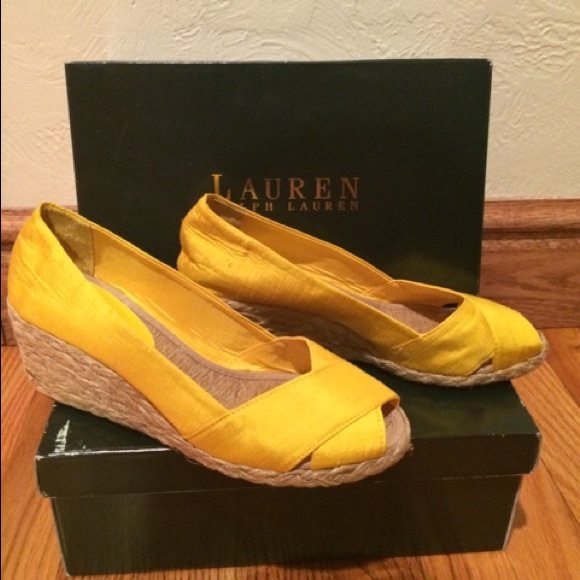Ralph Lauren Peep Toe Shoe