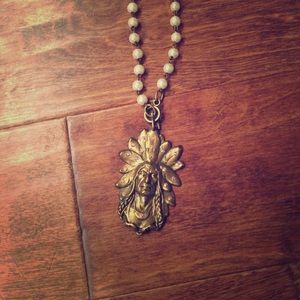 Pink Panache Big Chief necklace