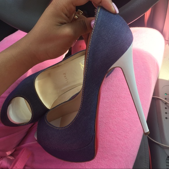 Lady Peep 150 Denim Pumps - Picture 4 of 4