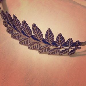 Bronze Leaf Headband