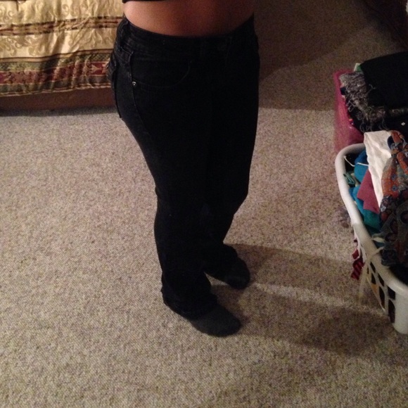 Miss Me Black Denim Bootcut Jeans - Picture 1 of 2