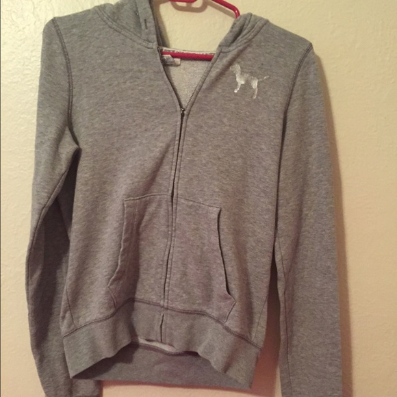 Bling Zip-up from VS. Discounted tonight only!! - Picture 2 of 3
