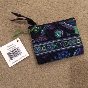 Vera Bradley coin purse in Blue Rhapsody