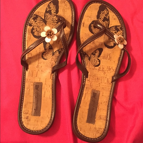 Flip flops from American eagle
