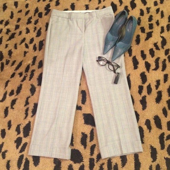 LAST CHANCE -- Express striped cropped pants