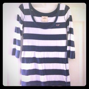 Hollister quarter sleeve