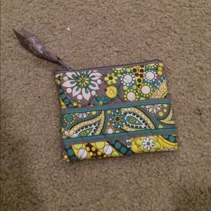 Vera Bradley coin purse in Lemon Parfait