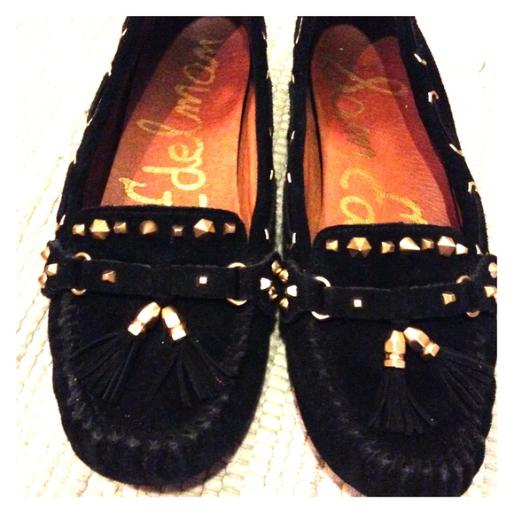 studded moccasins