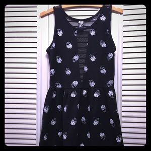 Awesome Skull dress with Mesh details!