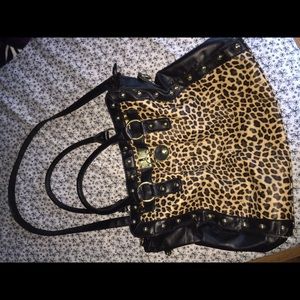 Cheetah print purse