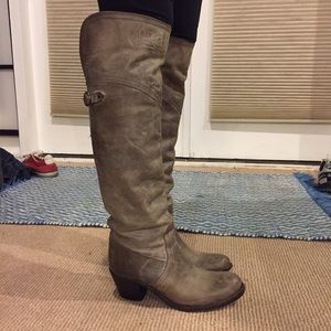Frye over the knee boots