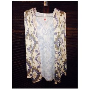 AZTEC DESIGN CARDIGAN