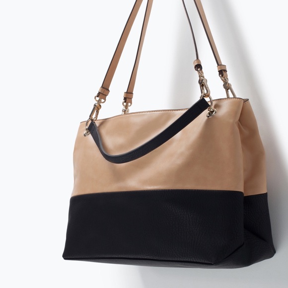 Zara Handbags - Zara two tone bag