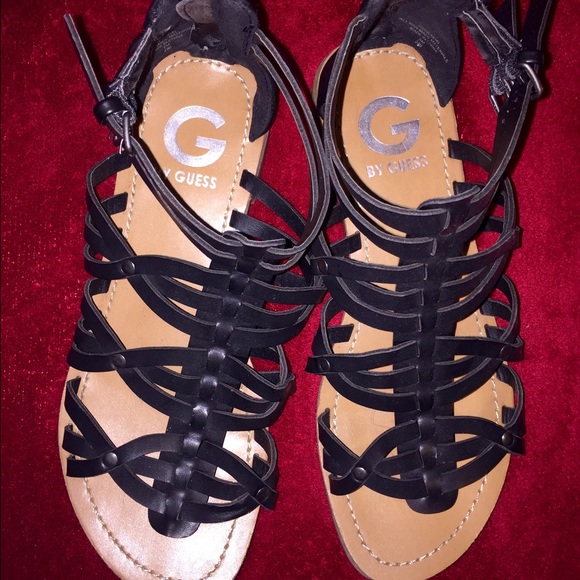 By Guess Size 6 Gladiator Sandals - Picture 2 of 4