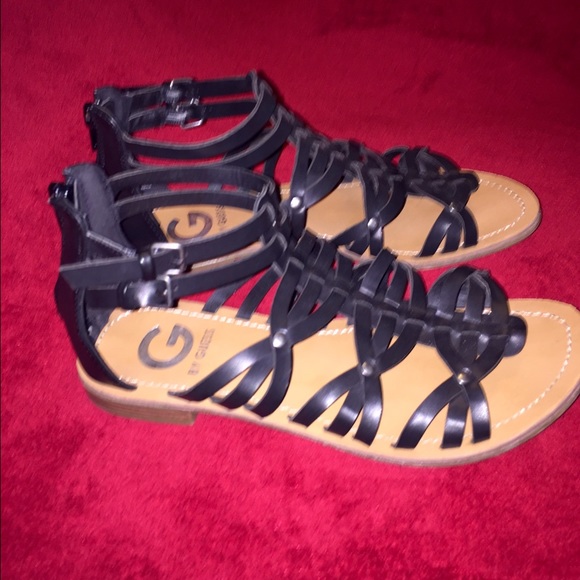 By Guess Size 6 Gladiator Sandals - Picture 3 of 4