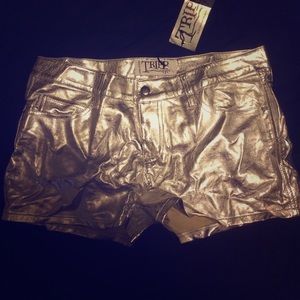 Metallic shorts