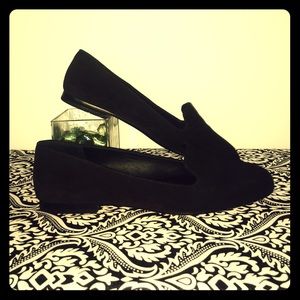 ✨Final Price ✨Black Suede Loafers